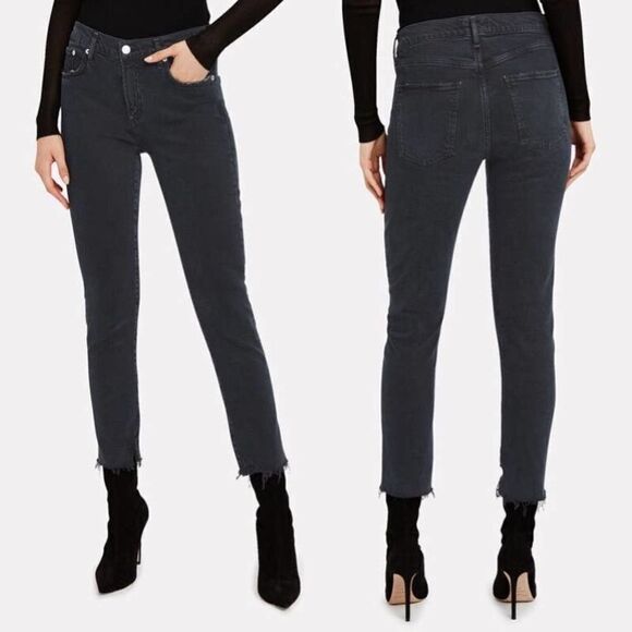 AGOLDE Toni Mid-Rise Straight Leg Jeans - Size: 29